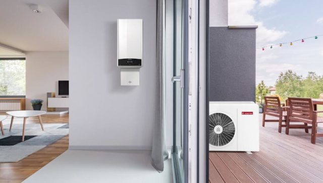 Sistema Ibrido caldaia a condensazione e pompa di calore