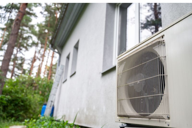 Gas R32 vs R290 - Pompa di calore in giardino