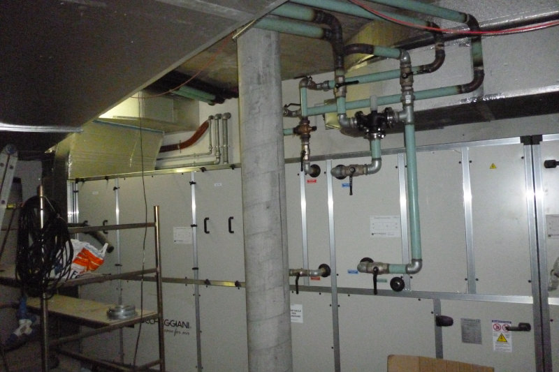 UTA Installazione interna casa di riposo